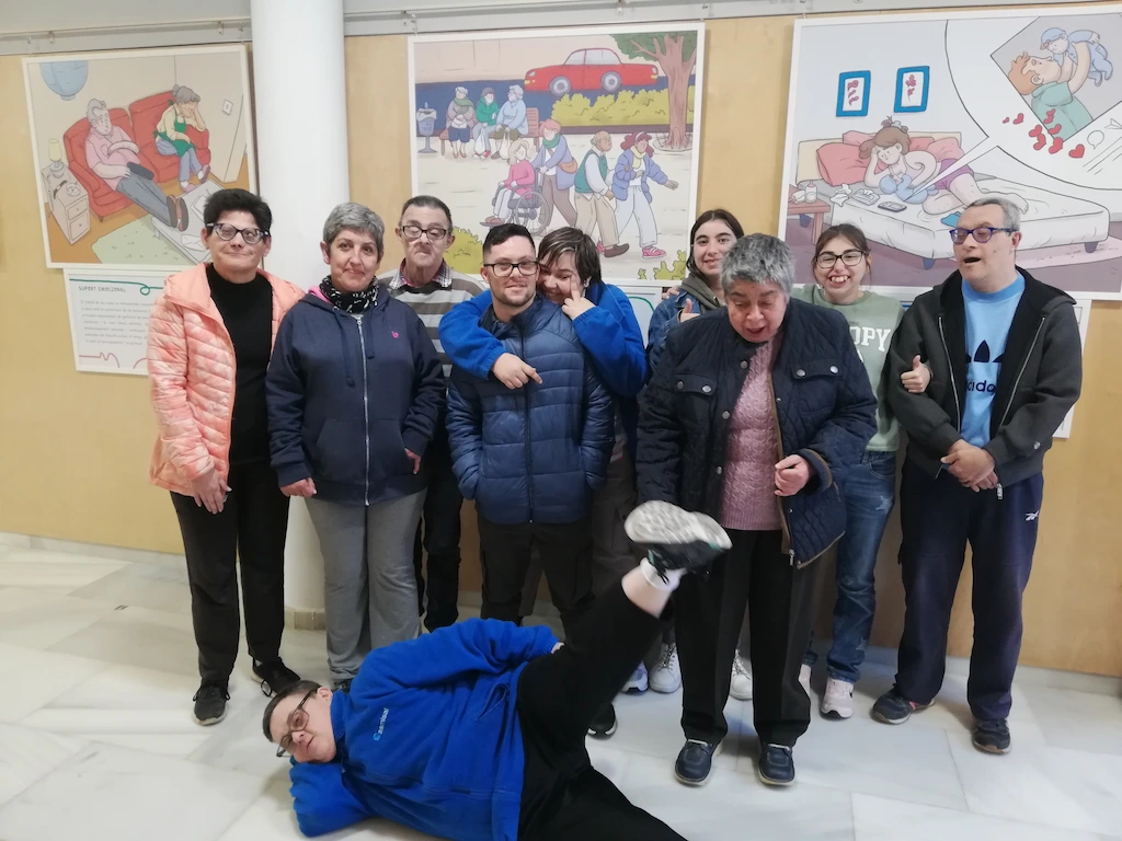 foto de grup en l'ajuntament