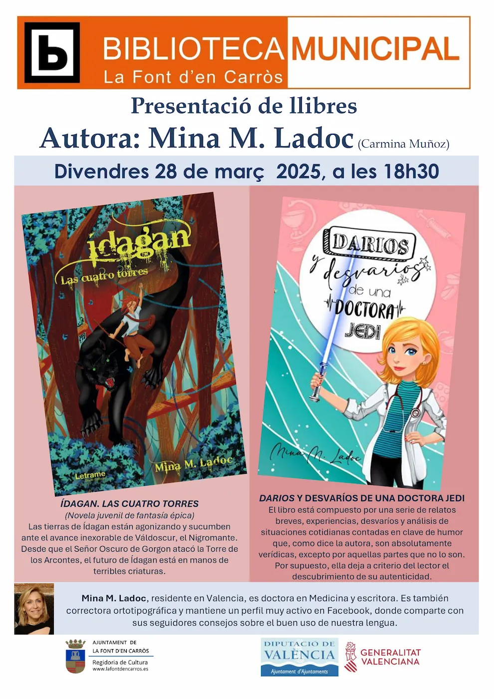 Presentació de llibre a la biblioteca