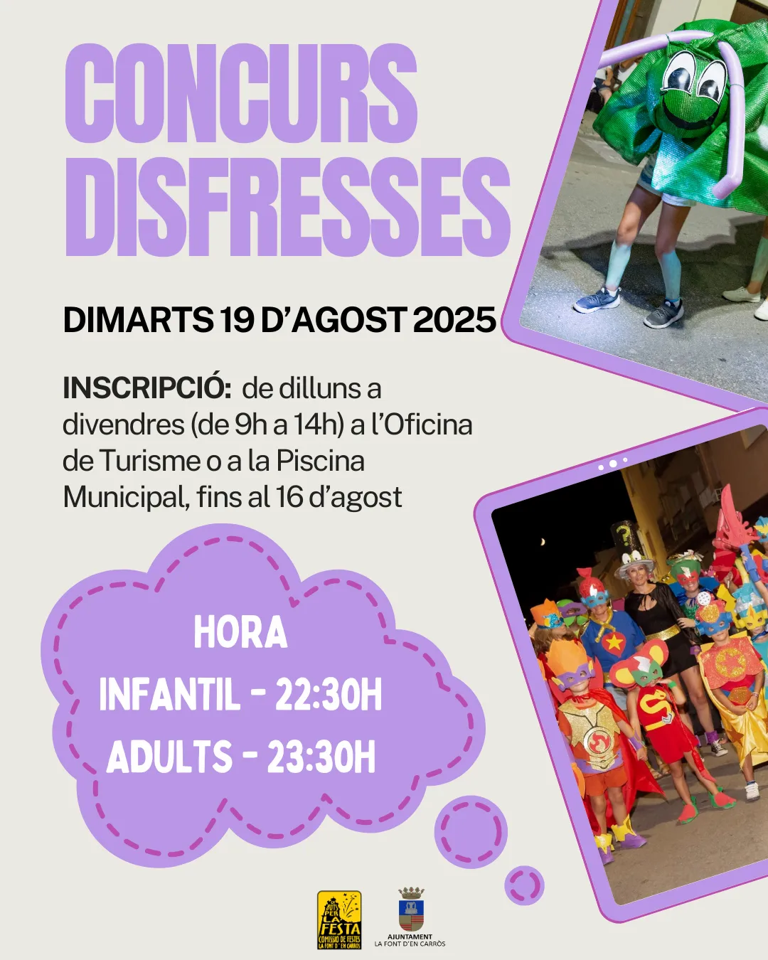 🪅 Inscripció concurs de disfresses 2025 🪅