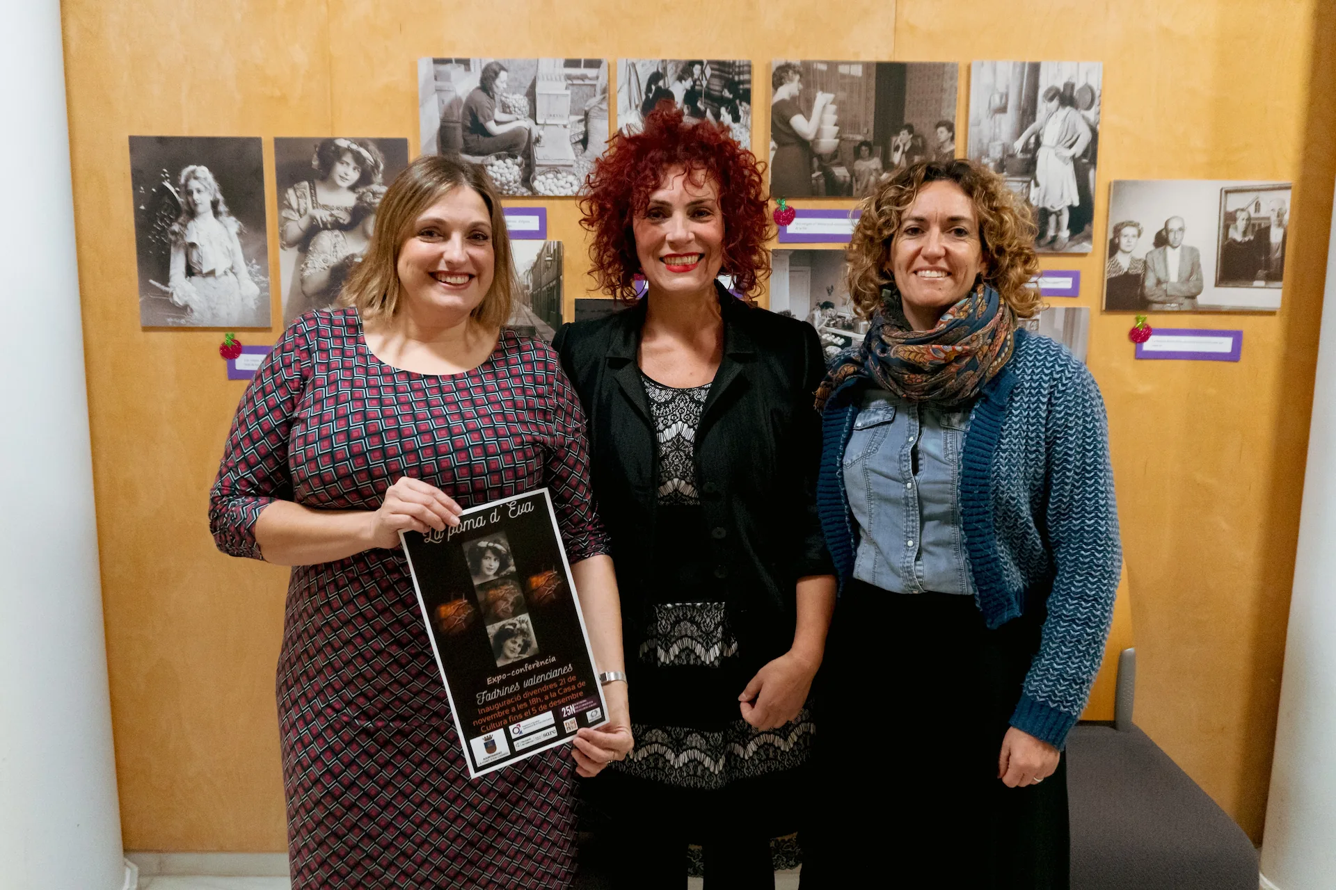 Inauguració Expo-conferència “La poma d’Eva. Fadrines valencianes”