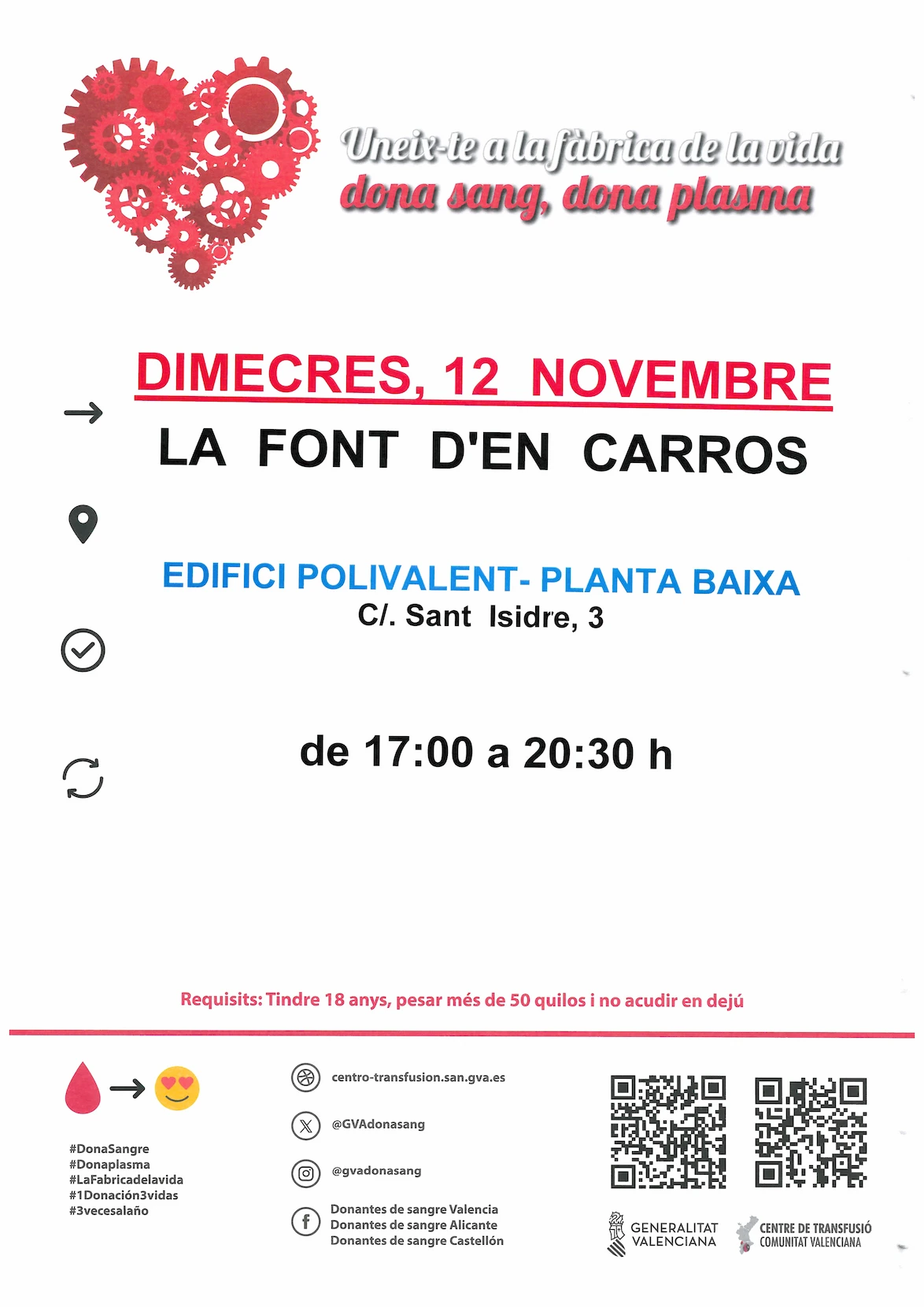 🩸 Donació de sang 🩸