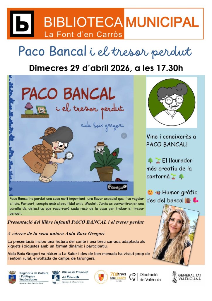 2026-04-29-BTA-presentació llibre PACO BANCAL_cartell